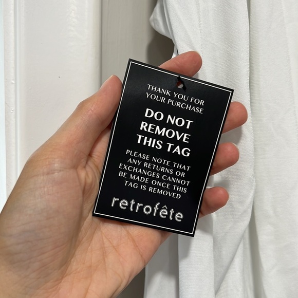 retrofete Flynn Dress in White - Picture 9 of 12